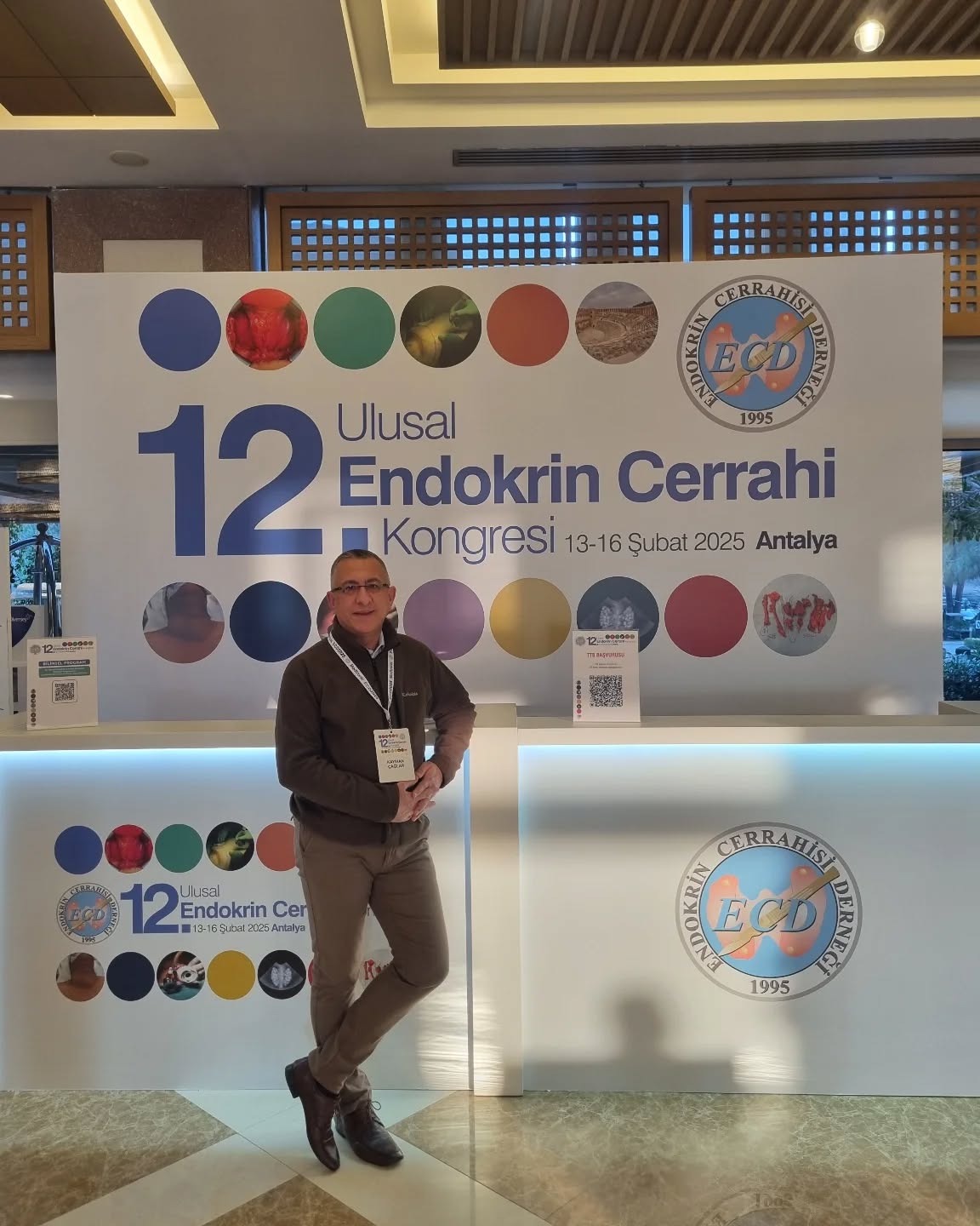 12. Ulusal Endokrin Cerrahi Kongresi'ne Katılım Sağladık