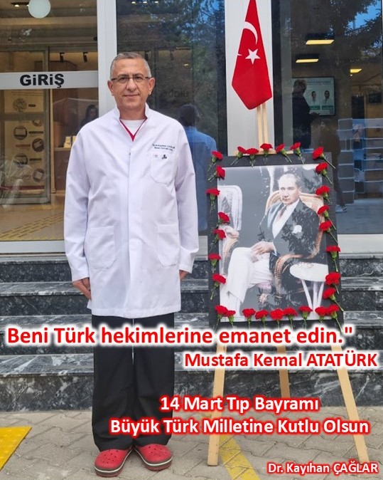 14 Mart Tıp Bayramı  Büyük Türk Milletine Kutlu Olsun