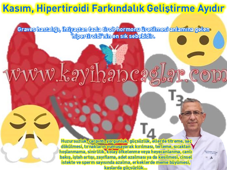 Kasım, Hipertiroidi Farkındalık Geliştirme Ayıdır